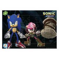 Laço Kids Puzzle So7868 48 Parça Sonic