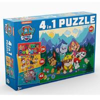 Paw Patrol 4'Lü Set Puzzle