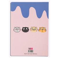 Thinkbook Tb-001 Zamansız Kediler Haftalık Plan Ajandası Kum Saati