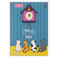 Thinkbook Tb-001 Zamansız Kediler Haftalık Plan Ajandası Guguklu Saat