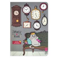 Thinkbook Tb-001 Zamansız Kediler Haftalık Plan Ajandası Saatler