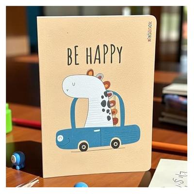 Ninobook Nb-005 Karton Kapaklı Defter 15X21cm 128 Sayfa Çizgisiz Big Happy Dino