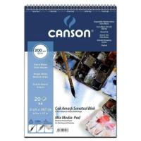 Canson Çok Amaçlı Sanatsal Blok 200Gr 21X29,7Cm A4 20 Yaprak