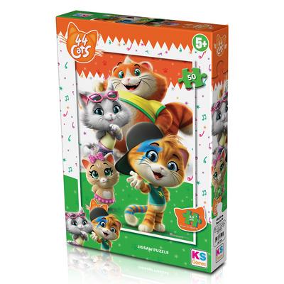 44 Cats Cat709 Puzzle 50 Parça