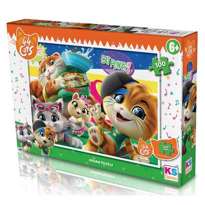 44 Cats Cat714 Puzzle 100 Parça