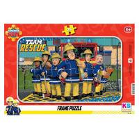 Ks Games Frame Puzzle 3+ Yaş 24 Parça Fireman Sam