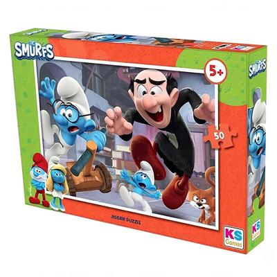The Smurfs Şirinler Smr709 Puzzle 50 Parça