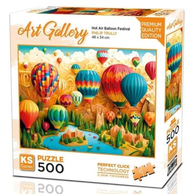 Ks Games 500 Parça Puzzle 2086 Hot Air Baloon Festival