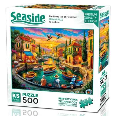 Ks Games 500 Parça Puzzle 20089 The Silent Tale Of Fishermen