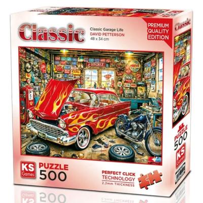 Ks Games 500 Parça Puzzle 20104 Classic Garage Life