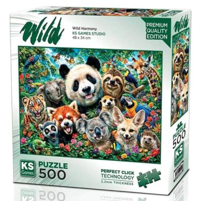 Ks Games 500 Parça Puzzle 20109 Wild Harmony
