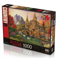 Ks Games 1000 Parça Puzzle 20568 Castle Land