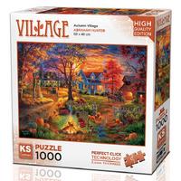 Ks Games 1000 Parça Puzzle 20671 Autumn Village