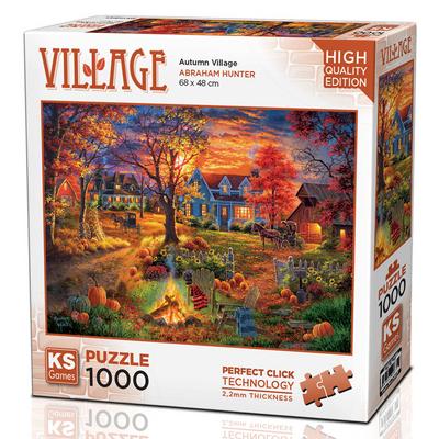 Ks Games 1000 Parça Puzzle 20671 Autumn Village