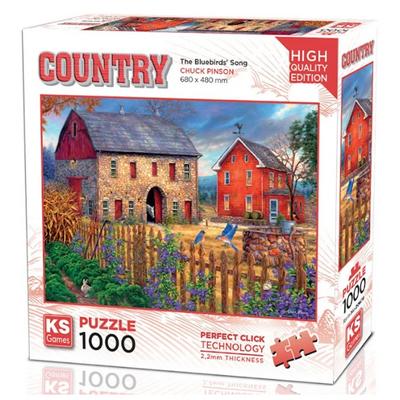 Ks Games 1000 Parça Puzzle 20676 The Bluebirds Song