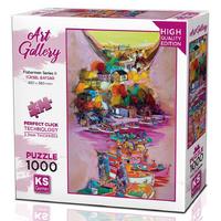 Ks Games 1000 Parça Puzzle 20686 Fisherman Series 2