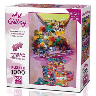Ks Games 1000 Parça Puzzle 20686 Fisherman Series 2