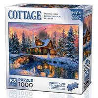 Ks Games 1000 Parça Puzzle 20720 Christmas Lights