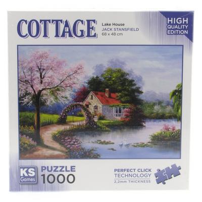 Ks Games 1000 Parça Puzzle 20782 Lake House