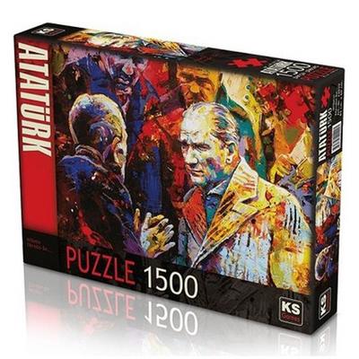 Ks Games 1500 Parça Puzzle 22020 Milletin Efendisi İle