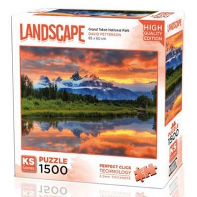 Ks Games 1500 Parça Puzzle 22037 Grand Teton National Park