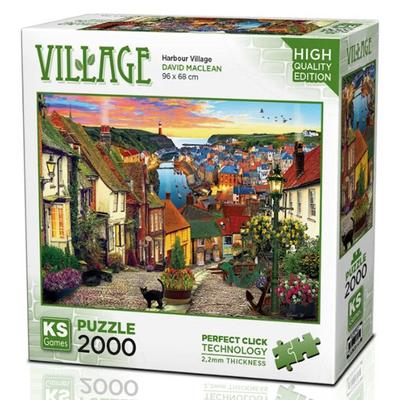 Ks Games 2000 Parça Puzzle 22525 Harbour Village