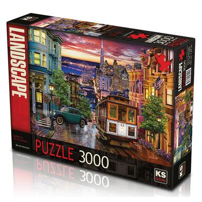 Ks Games 3000 Parça Puzzle 23009 Sunset In San Francisco