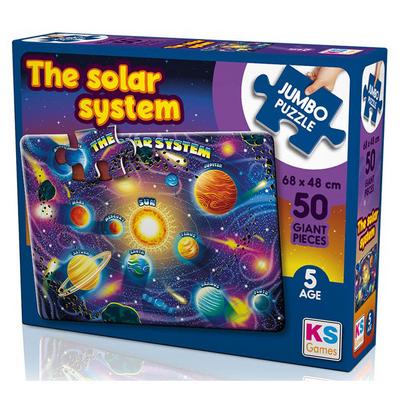 Ks Games 50 Parça Jumbo Puzzle 5 Yaş 31014 The Solar System