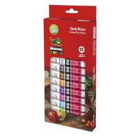 Nova Color Tüp Guaj Boya 12 Renk