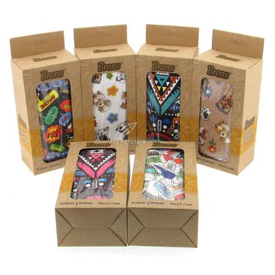 Brons Br-3105 Çift Gözlü Kalem Çantası