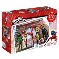 Mucize Uğurböceği Miraculous Puzzle 100 Parça