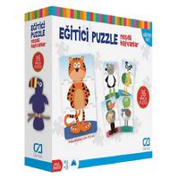 Ca Games Eğitici Puzzle 36 Parça Neşeli Hayvanlar
