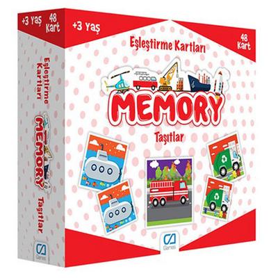Ca Memory Eşleştirme Kartları Taşıtlar