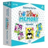 Ca Memory Eşleştirme Kartları Hayvanlar