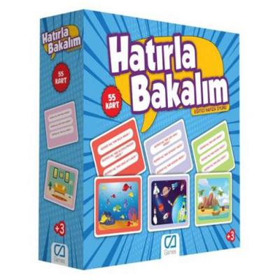 Hatırla Bakalım Eğitici Hafıza Oyunu