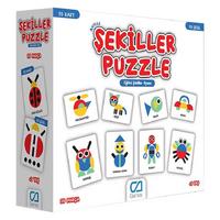 Ca Games Eğitici Oyun Kartları Şekiller Puzzle