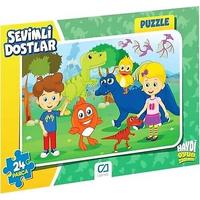 Ca 5121 Sevimli Dostlar Puzzle 24 Parça