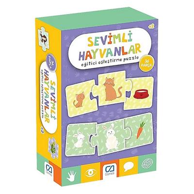 Ca Games Sevimli Hayvanlar Eğitici Eşleştirme Puzzle