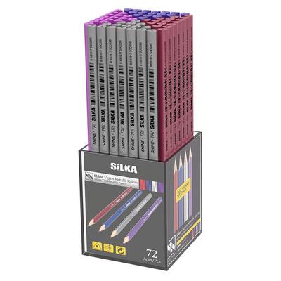 Silka Shine Kurşun Kalem 72'Li Paket
