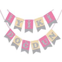 Flama Afiş İyiki Doğdun Simli Gümüş Pembe