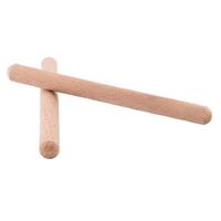 Ahşap Ritim Çubuğu 2'Li Set Kalın Tip