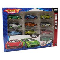 Speed Racer Metal Oyuncak Araba Seti 10'Lu