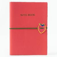 Vagon Dks 3001 Lastikli Esnek Defter A5 15X21 Çizgili Strawberry Teenage