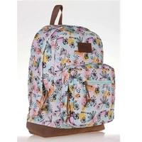 Kaukko Safari Sırt Çantası K1334 Black Flowers