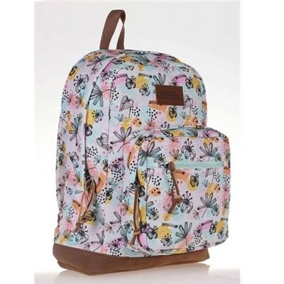 Kaukko Safari Sırt Çantası K1334 Black Flowers