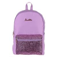 Kaukko Bright Simli Sırt Çantası K1342 Taşlı Lila