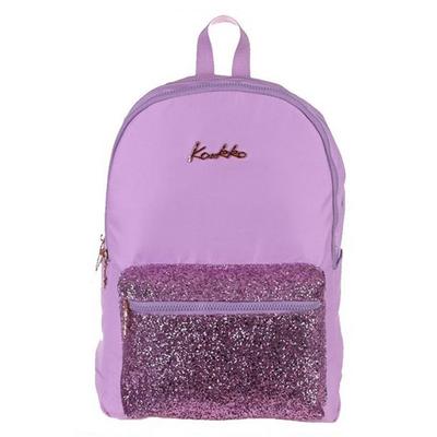 Kaukko Bright Simli Sırt Çantası K1342 Taşlı Lila