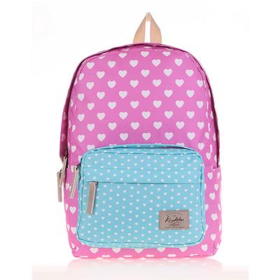 Kaukko Colorful 2 Colors Sırt Çantası K1487 Hearts
