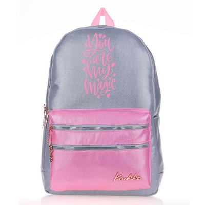 Kaukko Sparkle Sırt Çantası K1569 Duble Gri