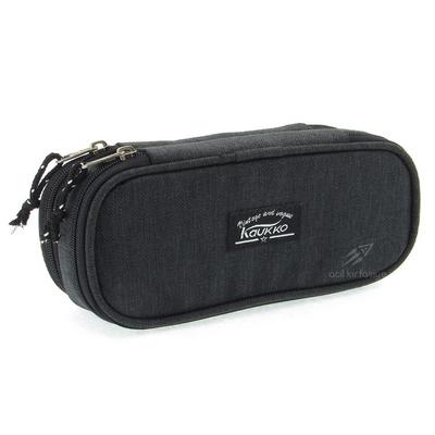 Kaukko Özel Bölmeli Katlı Kalem Çantası K2180 Siyah